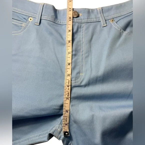 BDG Urban Outfitters Flared Leg Cargo Pants Women's 6 Blue Stretch Ankle Grunge - Picture 11 of 16